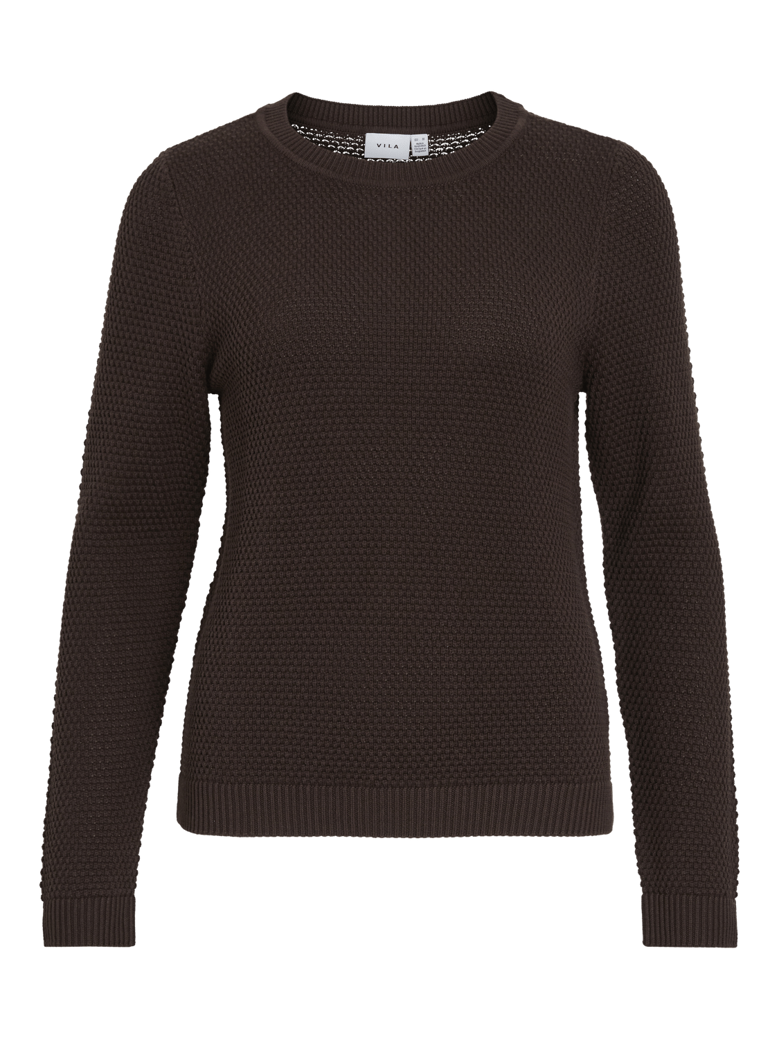VIDALO Pullover - Coffee Bean - VERO MODA & VILA Bergvik